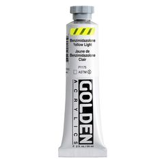 GOLDEN Heavy Body Acrylfarbe 148 ml | 1009 benzimidazolone light yellow