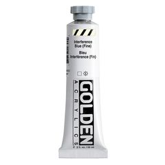 GOLDEN Heavy Body Interferenz-Acrylfarbe | 4030 blue