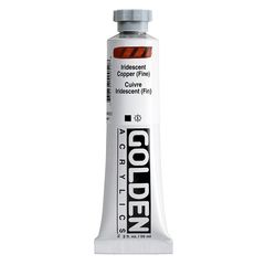 GOLDEN Heavy Body Iridescent Acrylfarbe | 4005 copper