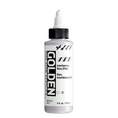 GOLDEN High Flow Interferenz-Acrylfarbe 118 ml | 8510 Blue Fine
