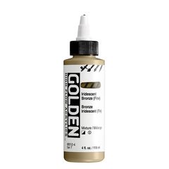 GOLDEN High Flow Schillernde Acrylfarbe 118 ml | 8512 Bronze Fine