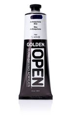 GOLDEN OPEN Langsam trocknende Acrylfarbe 148 ml | 7005 Anthraquinone blue