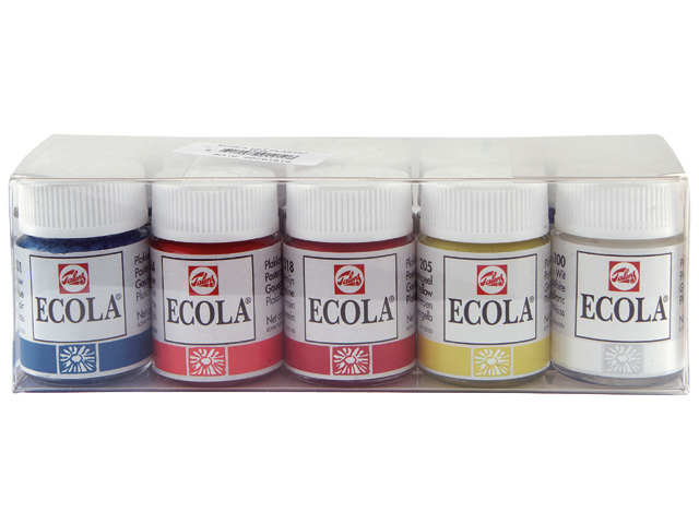 Grafische Tinte Ecola Royal Talens - Satz 10x16 ml