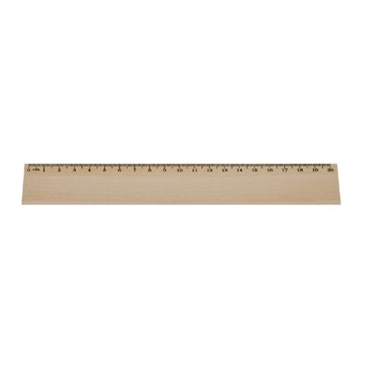 Hölzernes Lineal