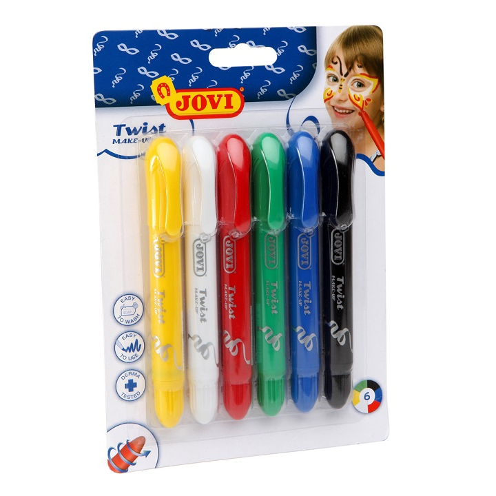 JOVI Twist Gesichtsbemalungsset / 6 Stück