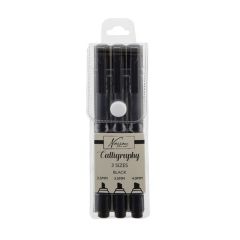 Kalligraphie-Marker in Verpackung - 3 Stück
