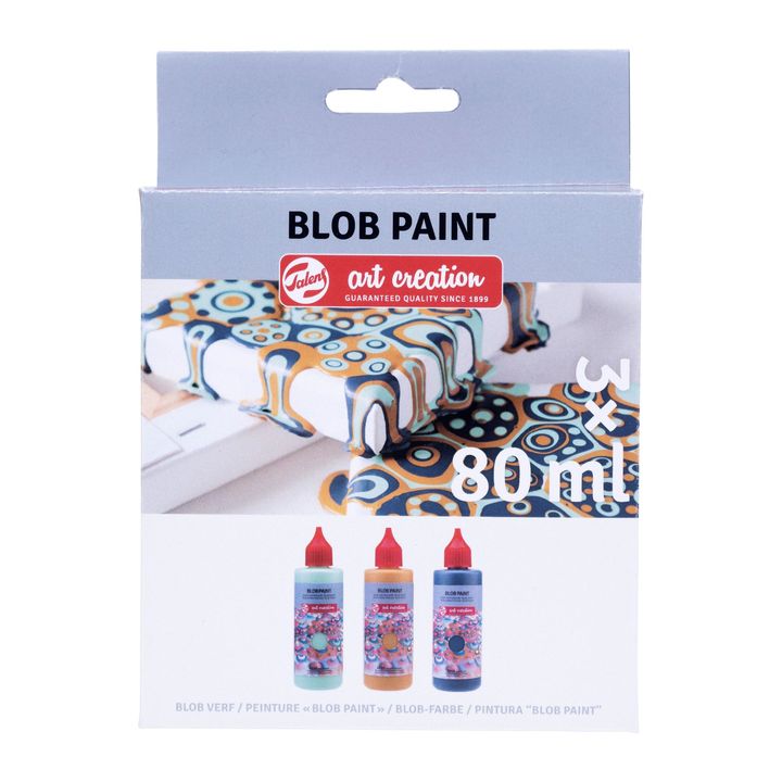 Kreativ-Set Art Creation Blob Paint mint 3 x 80 ml