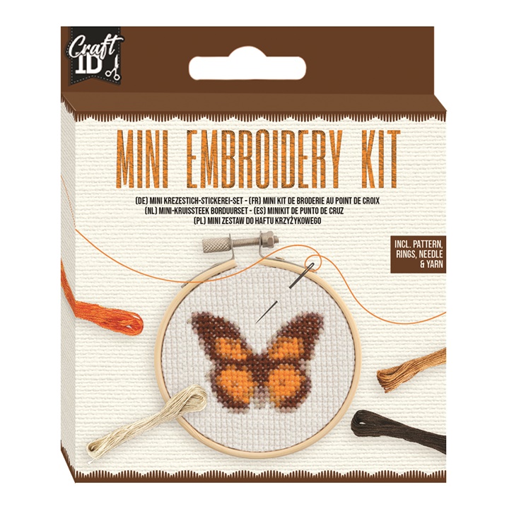 Kreatives Stickereiset | Schmetterling | Schmetterling