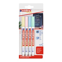 Kreidemarker-Set EDDING 4085 Pastelltöne