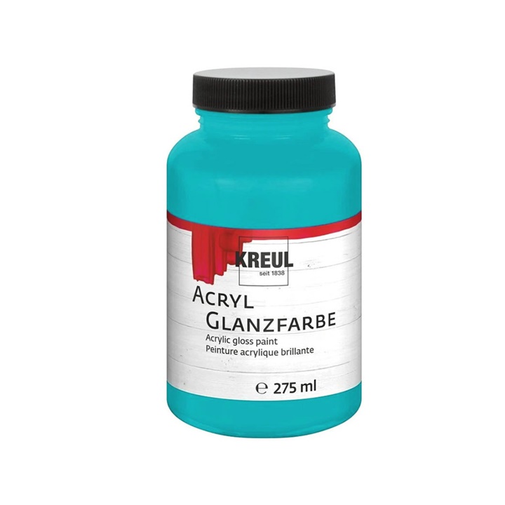 Kreul Glanz-Acrylfarbe 275 ml | turquoise