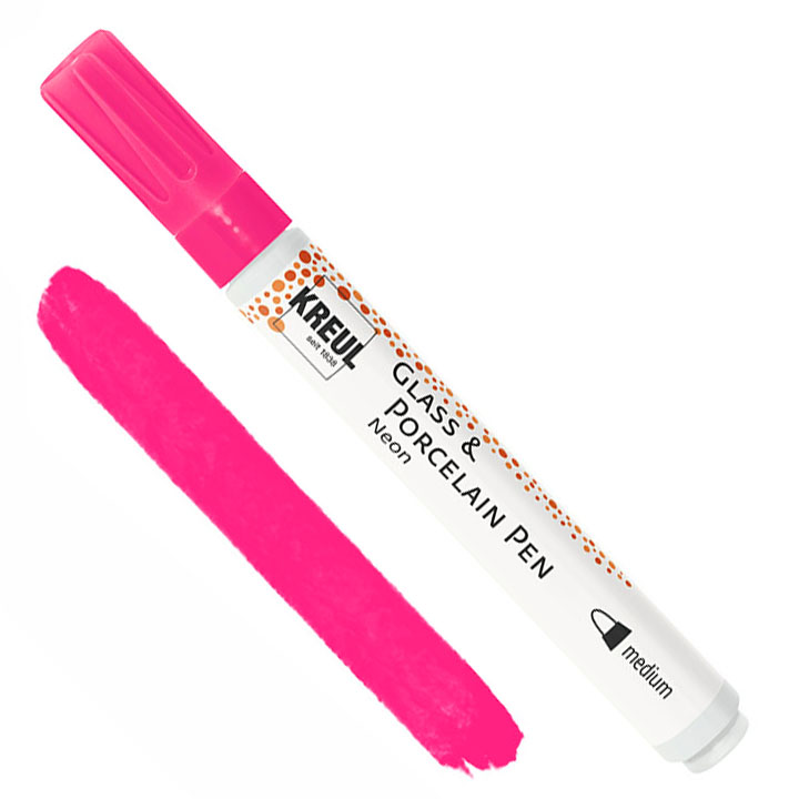 KREUL Glas &amp; Porzellan Stift Metallic / Neon | Verschiedene Farbtöne