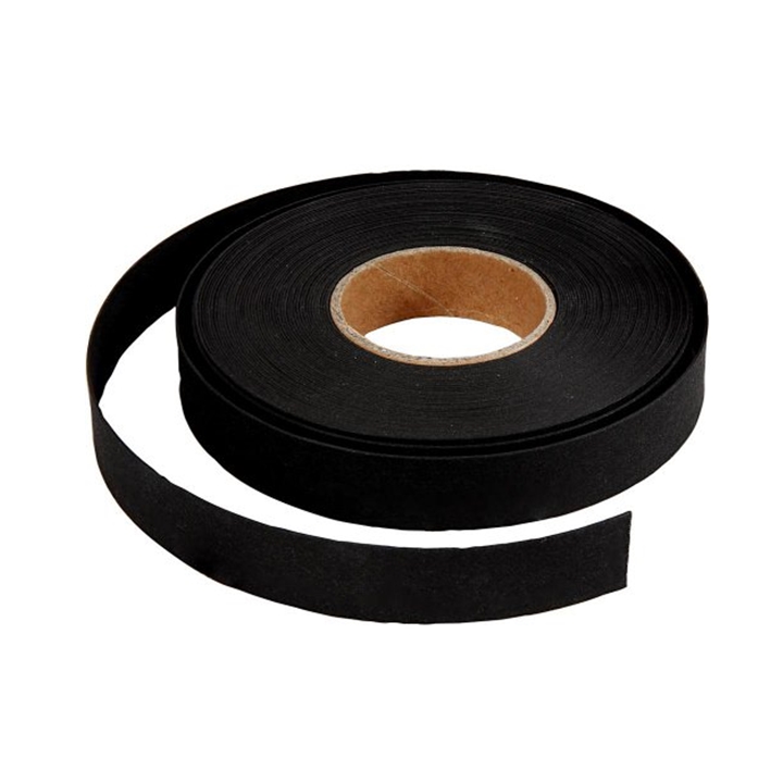 Flechtband aus Papier-Kunstleder | 4 Schwarz Flechtband aus Papier-Kunstleder | 4 Schwarz