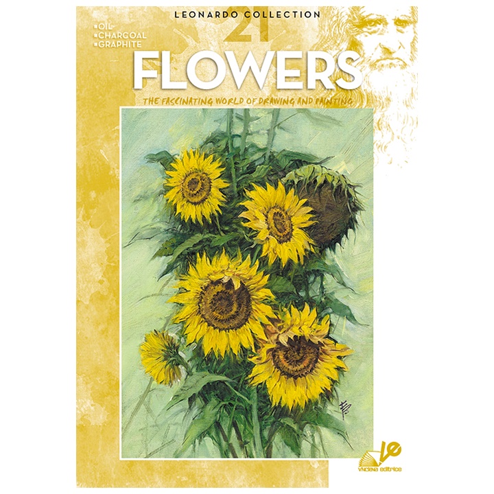 Leonardo Collection 21 Blumen Zeichenbuch