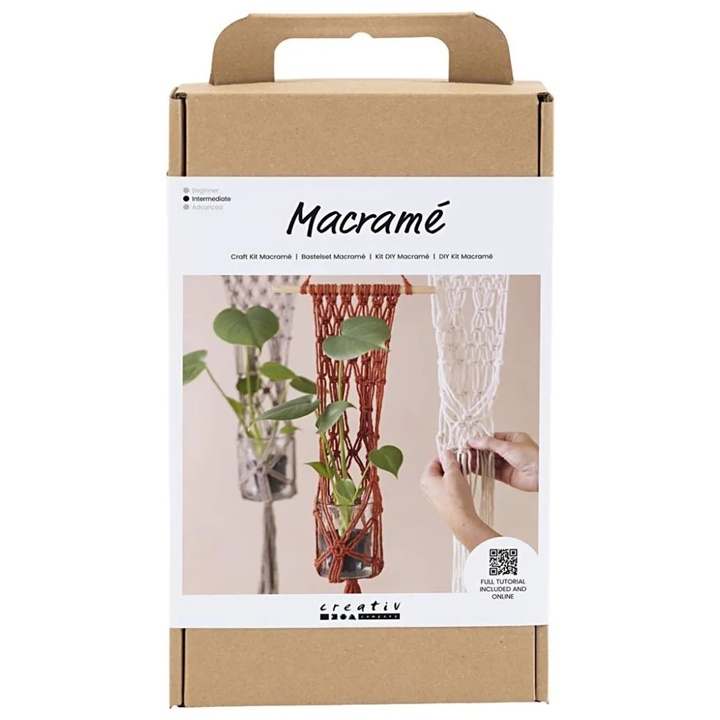 Makramee-Kit für hängende Pflanzgefäße