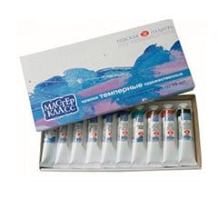Meisterkurs Temperafarben für Künstler | set 10 x 46 ml