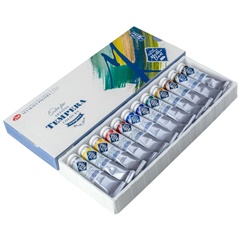 Meisterkurs Temperafarben für Künstler | set 12 x 18 ml