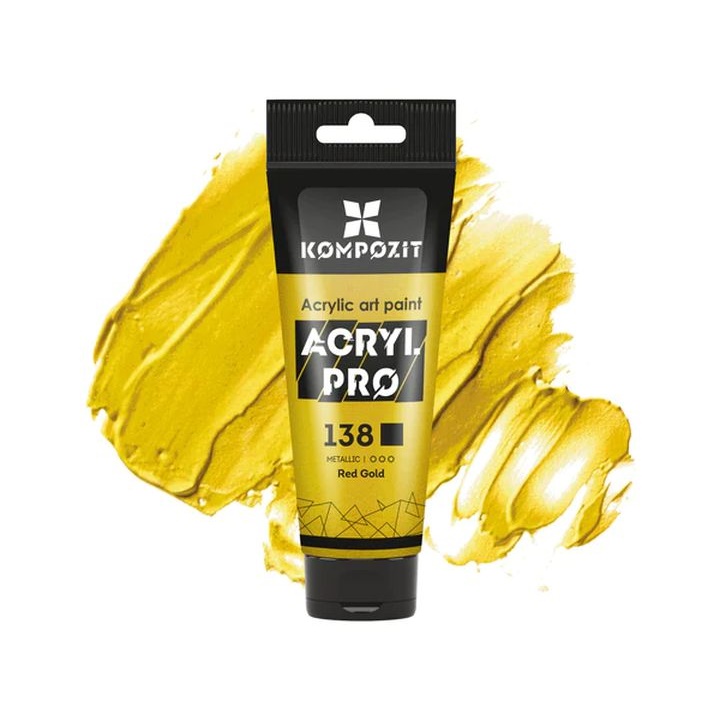Metallic-Acrylfarbe ACRYL PRO ART Composite 75 ml | verschiedene Schattierungen