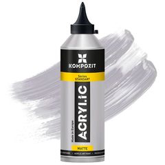 Metallic-Acrylfarbe STANDART Kompozit 500 ml | 91 Silber