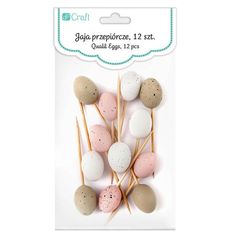 Mini-Ostereier-Picks | verschiedene Farben
