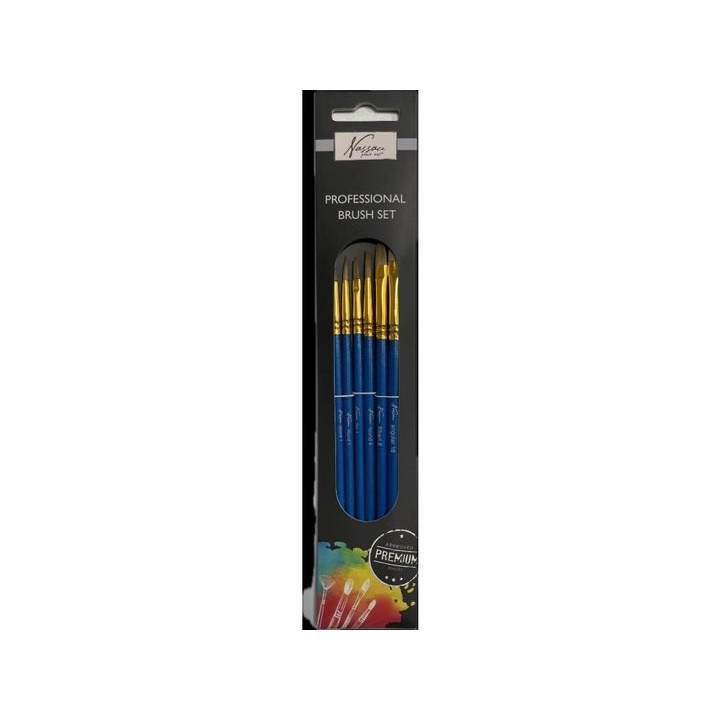 Nassau-Bürsten-Set 6-teilig
