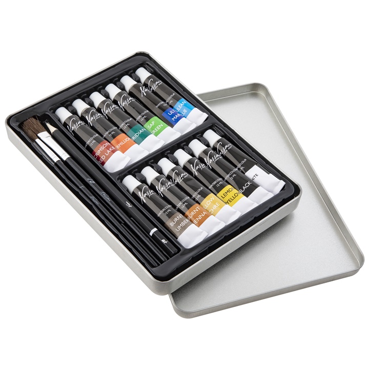 Nassau Fine Art Aquarellfarben Set - 16 Stück