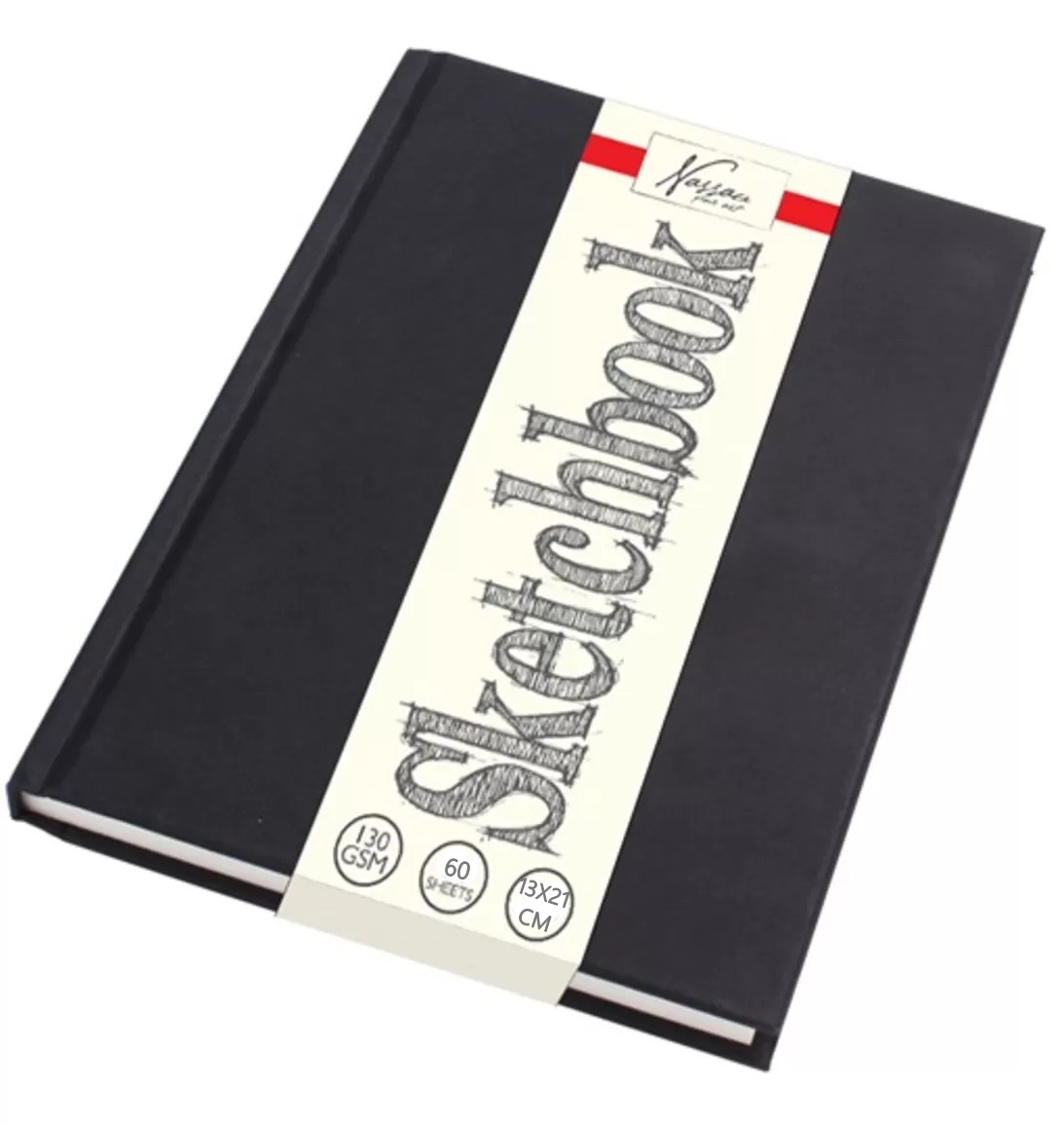 Nassau Skizzenblock 13x21cm - 60 Blatt