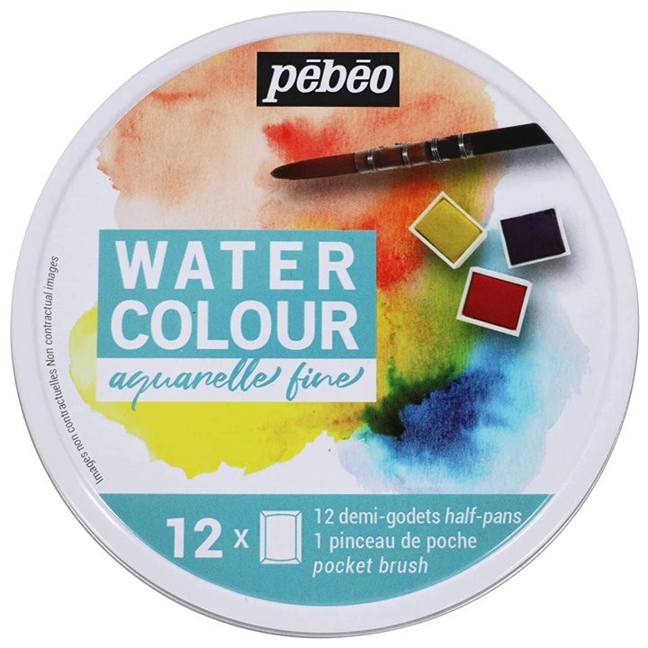 Pebeo Aquarell-Farbset | 12 pcs