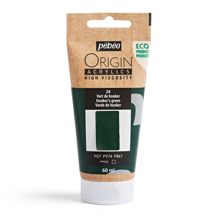 Pebeo ORIGIN Acrylfarbe 60 ml | Nuttengrün