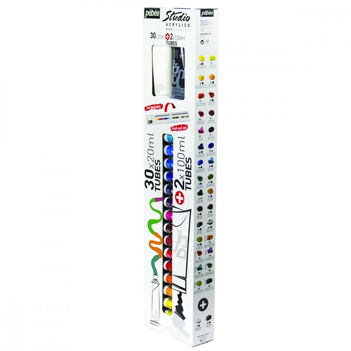 Pebeo Studio-Acrylfarben-Set