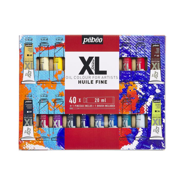 Pebeo Studio XL Ölfarben-Set