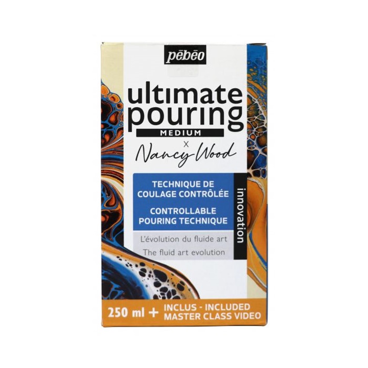 Pebeo Ultimate Gießmedium Set | 250 ml,