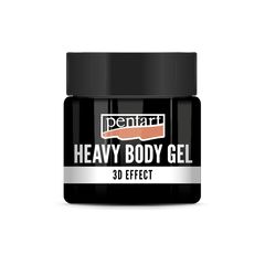 Pentart Black Glossy Heavy Body Gel | Verschiedene Bände