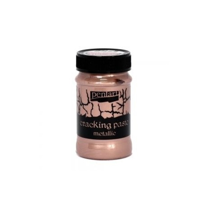 Pentart Metallische Knisterpaste | Rose gold