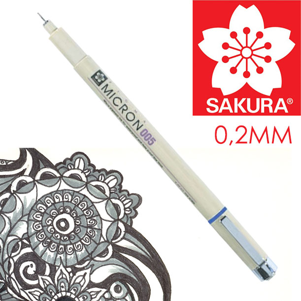 PIGMA Micron Stifte | 005 - 0.2 mm
