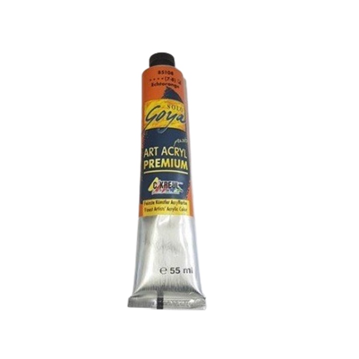 Premium-Acrylfarbe SOLO GOYA 55 ml | true orange