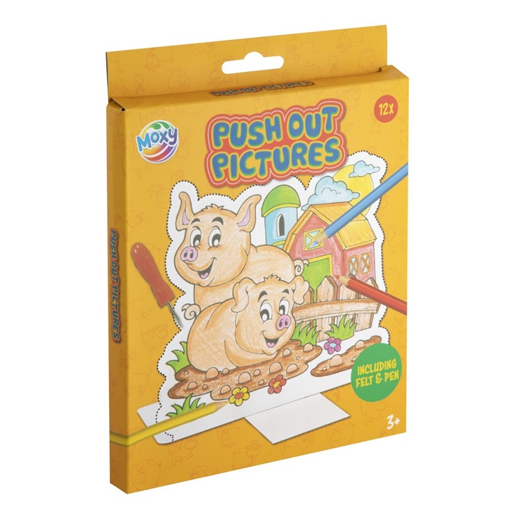 Punch-Out Bilder Bauernhof Set
