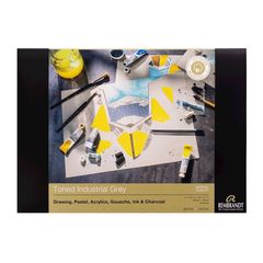 Rembrandt Industrial Grau getöntes Papier Block | verschiedene Abmessungen