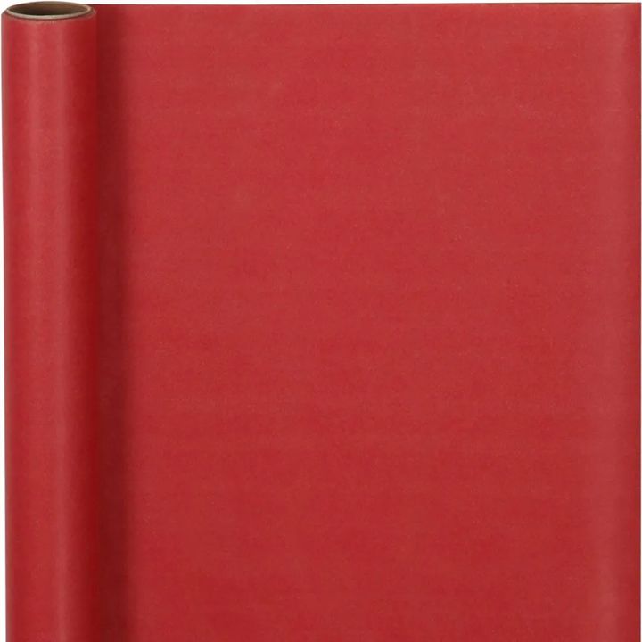 Rotes Geschenkpapier 50cm x 5m