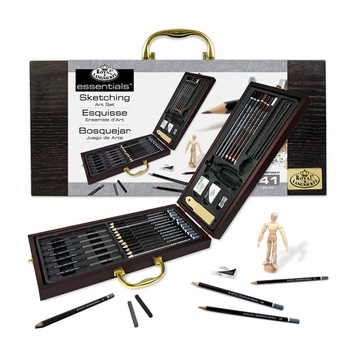 Royal & Langnickel essentials Skizzierset / 41 Teile