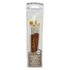 Royal & Langnickel Gold Taklon Pinsel Set