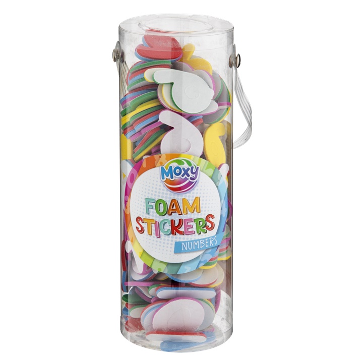 Schaumstoffaufkleber-Set - Zahlen