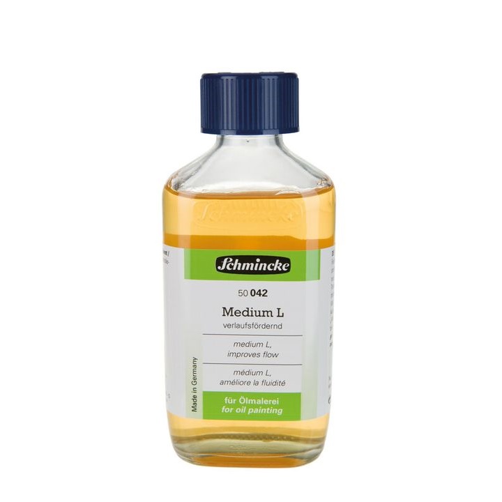 Schmincke Medium L für verbesserten Verlauf der Ölfarbe | verschiedene Volumen | 180 ml