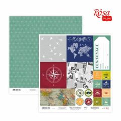 Scrapbooking-Papiere 30,48 x 30,48 cm Make Your Journey | Verschiedene Designs | Verschiedene Designs