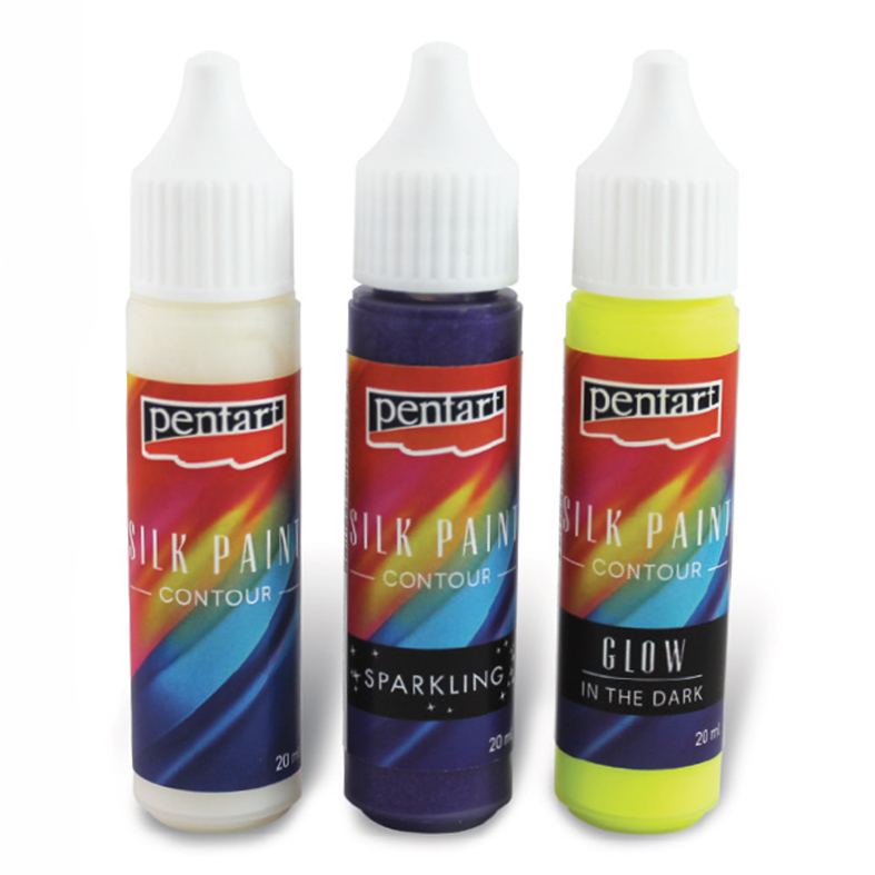 Seidenkonturenfarbe - 20ml | 17809 - Pearl