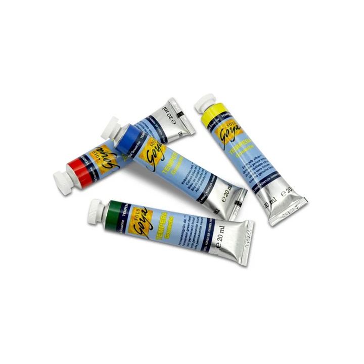 Solo Goya Tempera Gouache-Farben 20ml | true deep yellow