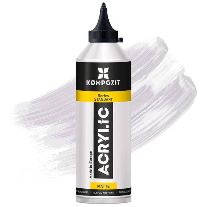 STANDART KOMPOZIT-Acrylfarbe | 01 Weißes Mischen