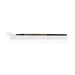 Synthetische Abdeckbürste ROSA MOON 1203RL | č. 2