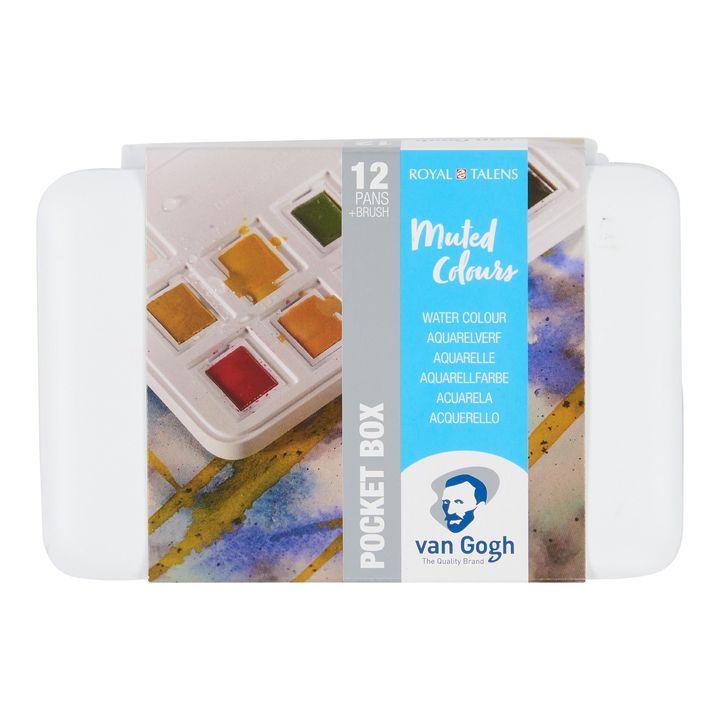 Van Gogh Gedämpftes Aquarell Set