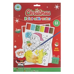 Wassermalerei Weihnachten A4