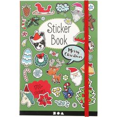 Weihnachts-Stickerbuch